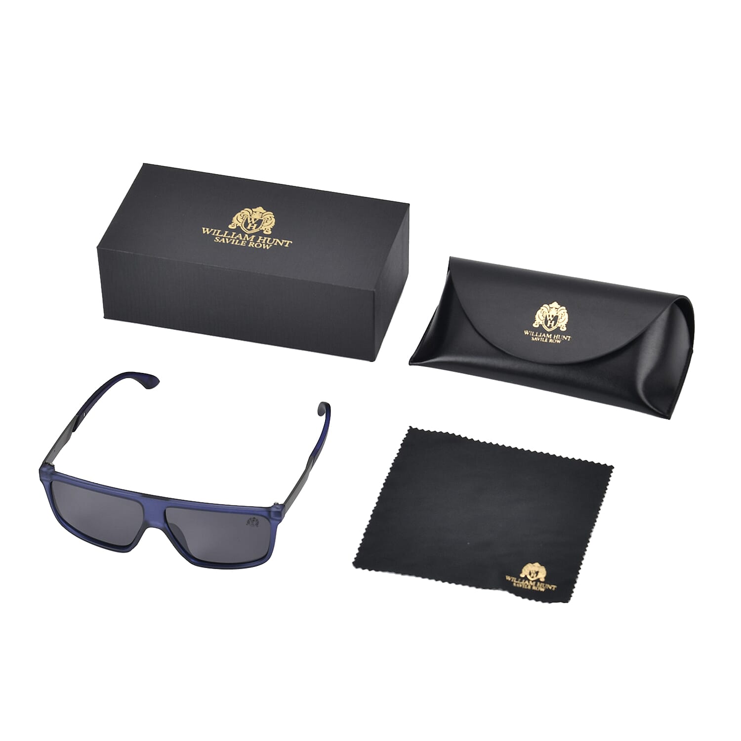 William Hunt-SAVILE ROW Polarized Fashion Sunglasses - Blue 7704680 0