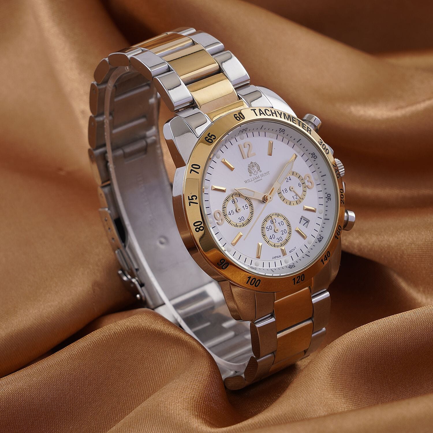 Limited Edition Exclusive William Hunt London Legacy Watch, 5ATM Water Resistancy &amp; Date Function Presented in a Gift Box - Grey 8431569 2