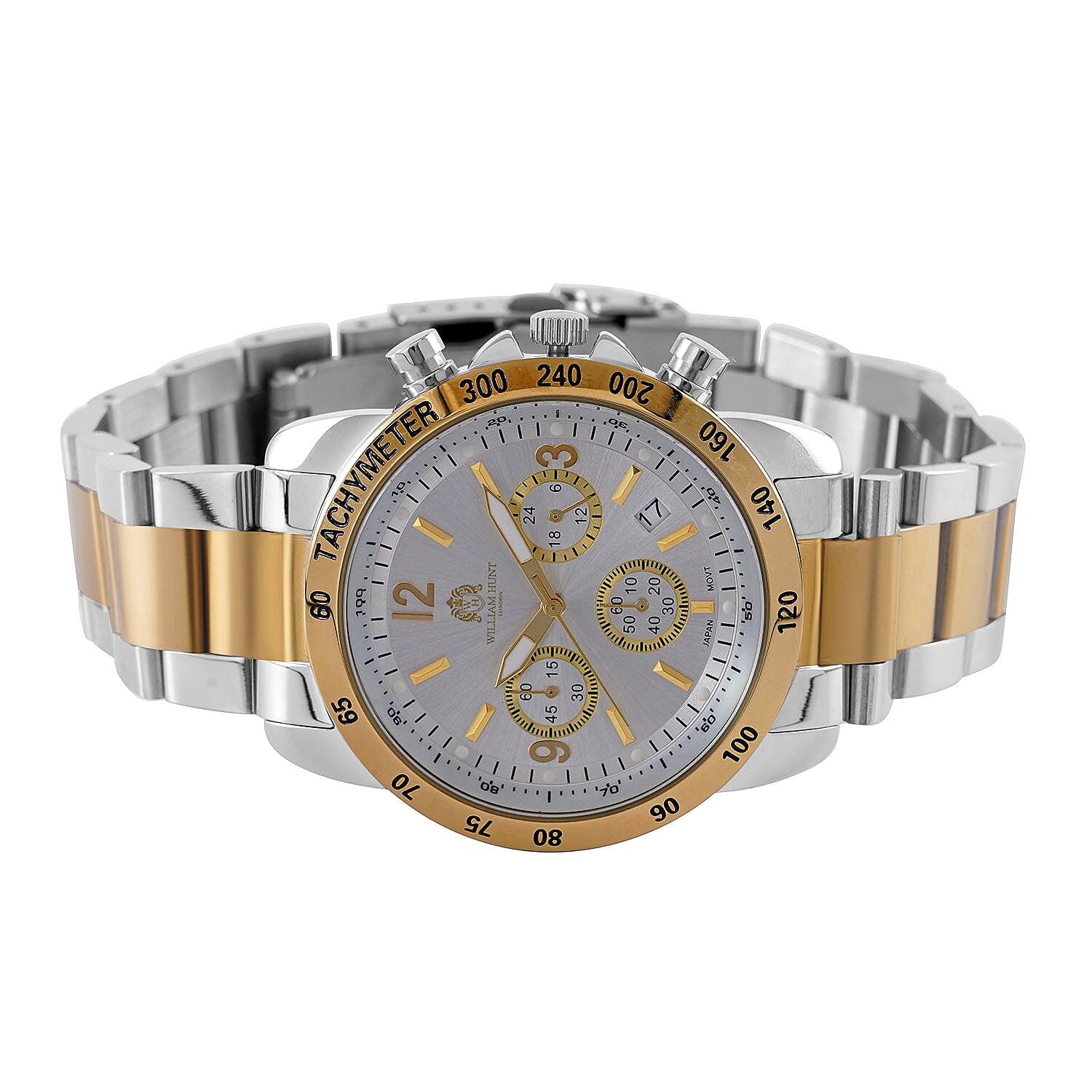 Limited Edition Exclusive William Hunt London Legacy Watch, 5ATM Water Resistancy &amp; Date Function Presented in a Gift Box - Grey 8431569 4