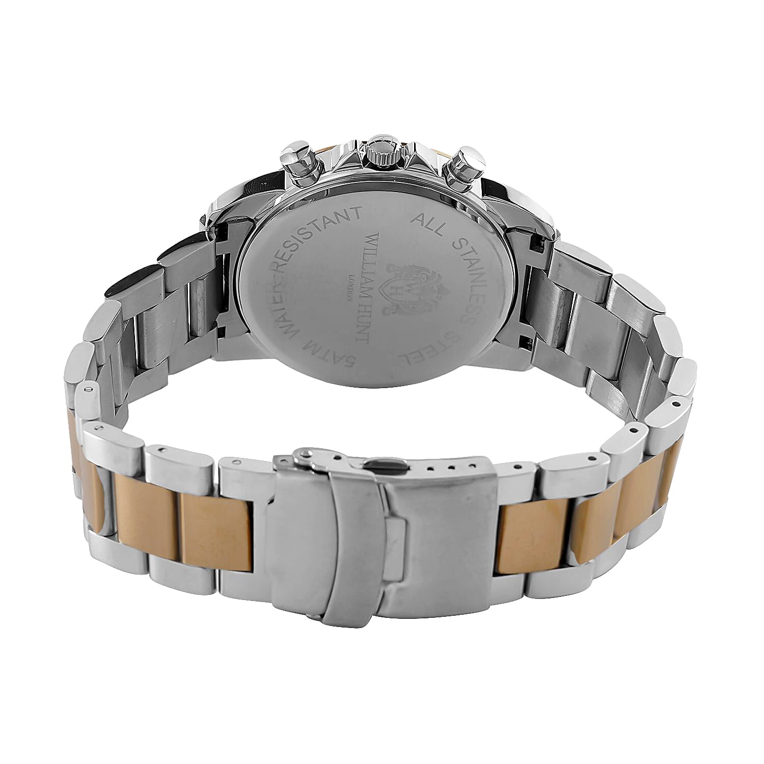 Limited Edition Exclusive William Hunt London Legacy Watch, 5ATM Water Resistancy &amp; Date Function Presented in a Gift Box - Grey 8431569 6