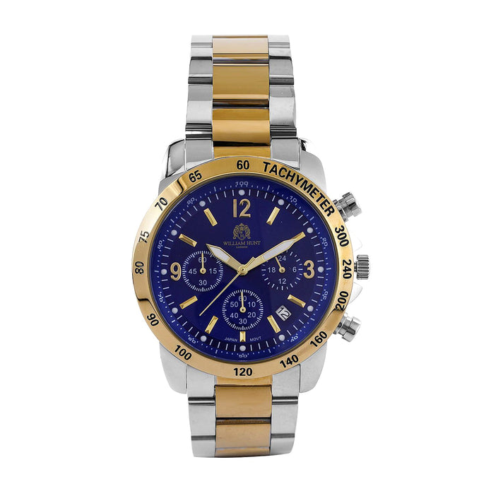 Limited Edition Exclusive William Hunt London Legacy Watch, 5ATM Water Resistancy &amp; Date Function Presented in a Gift Box - Blue 8431571 1