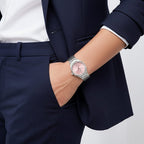 William Hunt Limited Edition Japanese Miyota Movement 5 ATM Water Resistant Watch With Date Function & Presentation Box - Pink