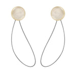 Set of 2 - Stainless Steel Curtain Tieback with Magnetic Lock - Gold