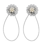 Set of 2 - Stainless Steel Curtain Tieback with Magnetic Lock - Pearl
