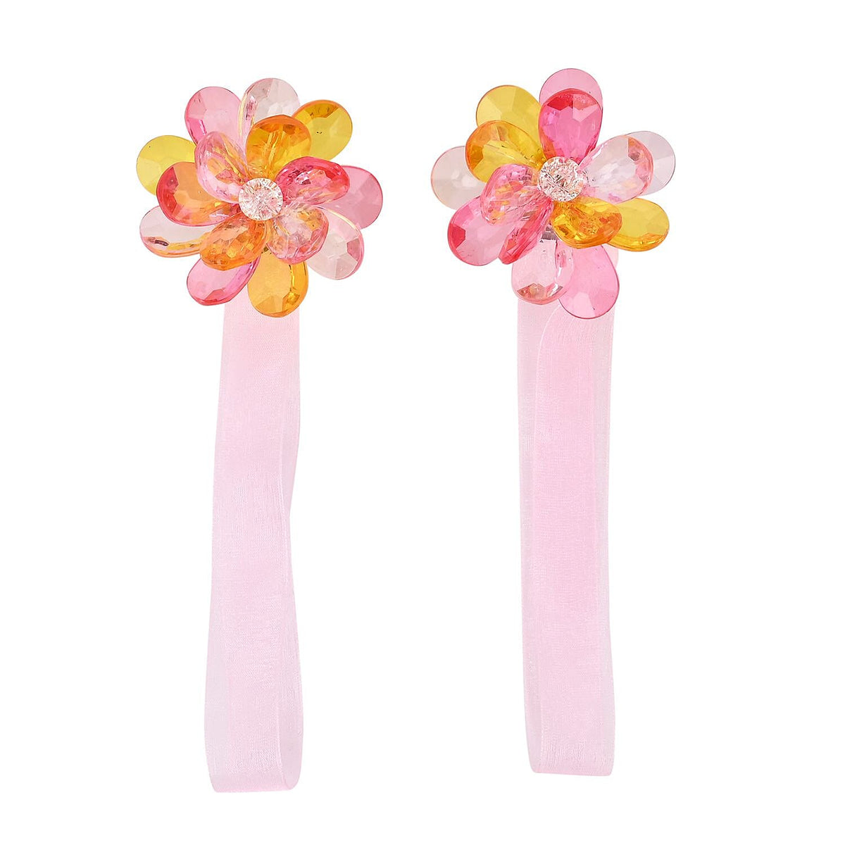 Set of 2 Flower Magnetic Curtain Tiebacks 7572809 0