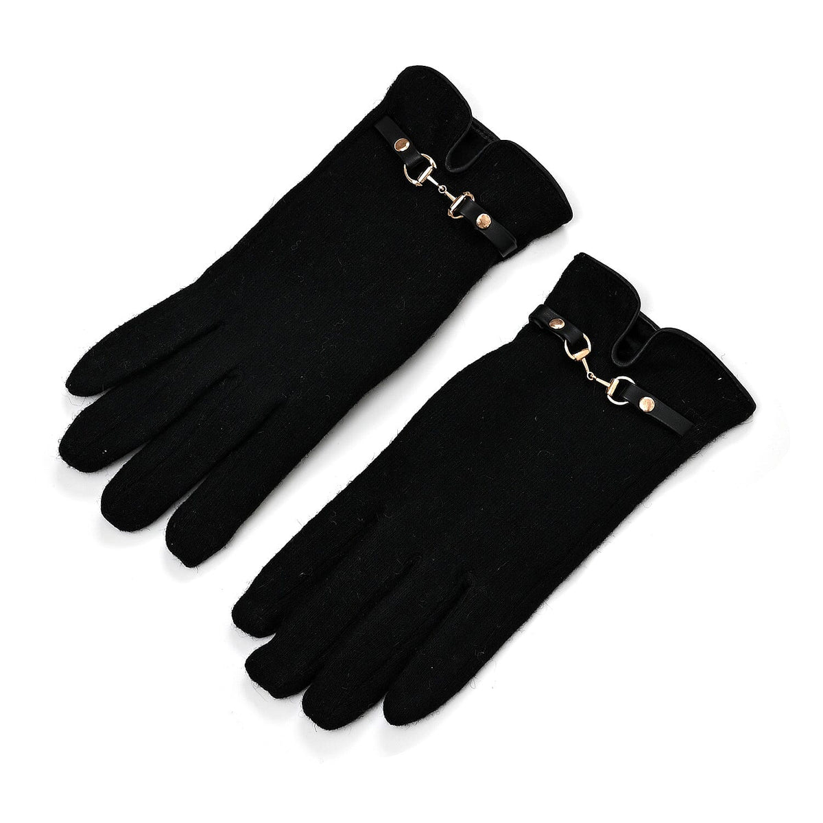 Winter Must-Have - Cashmere Touch Screen Gloves - Black V32648827 5