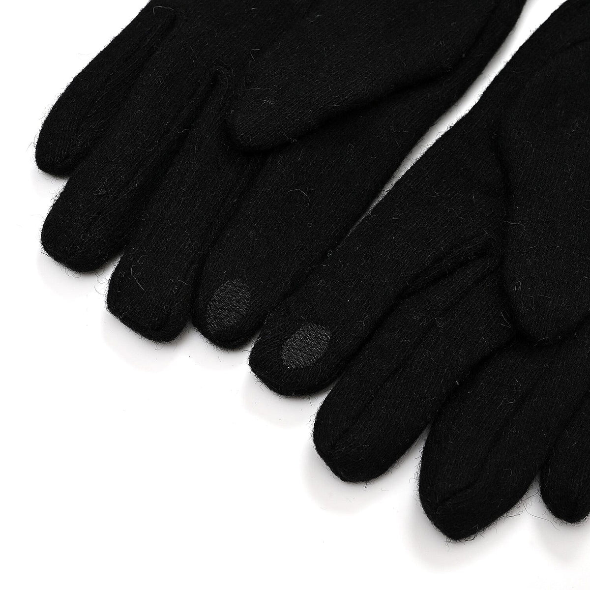 Winter Must-Have - Cashmere Touch Screen Gloves - Black V32648827 9