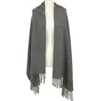 Winter Special - Woven Scarf (One Size) - Grey