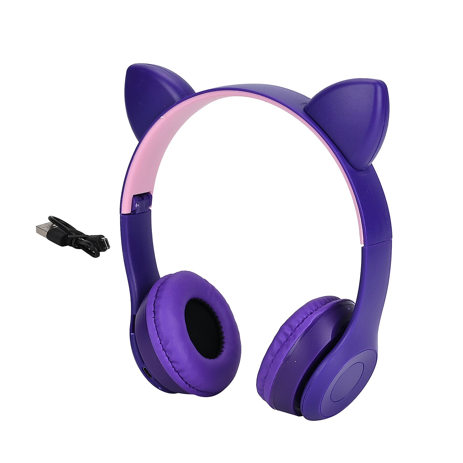 Wireless Cat Ears Headphones with Light 7815977 12