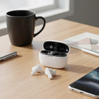 TWS True Wireless Earbuds - 150mAh Charging Case & 3-4 Hour Playtime - Grey