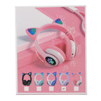 Wireless Headphone with LED Lights - Purple