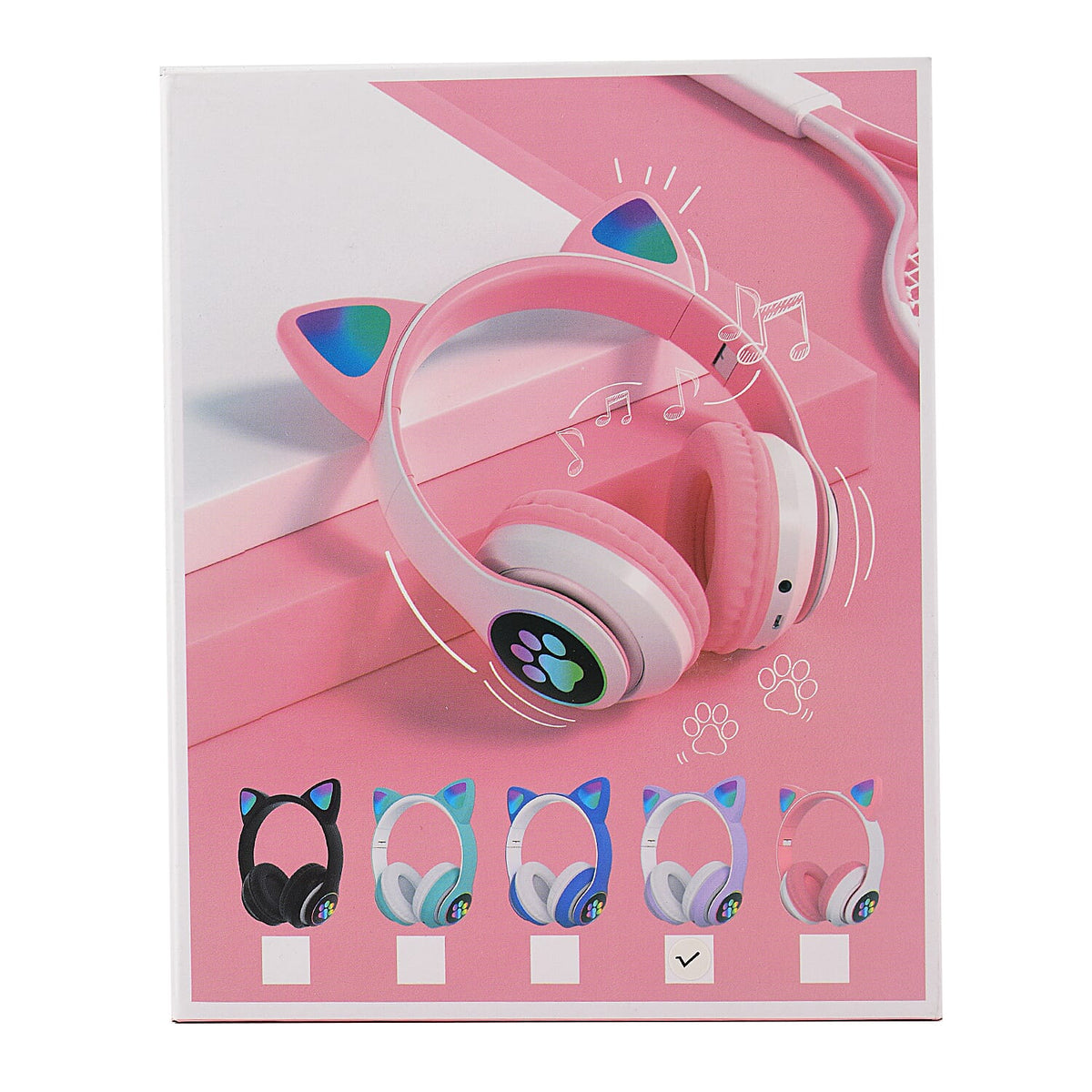 Wireless Headphone with LED Lights - Purple 7697563 6