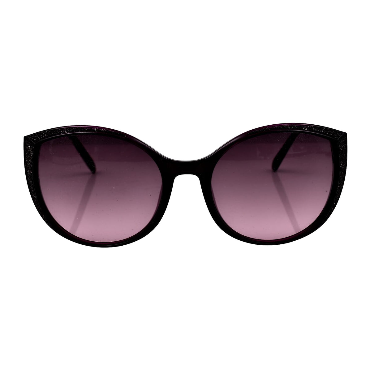 Women Purple Cat Eye Sunglasses Embedded With Small Crystals 6246260 0