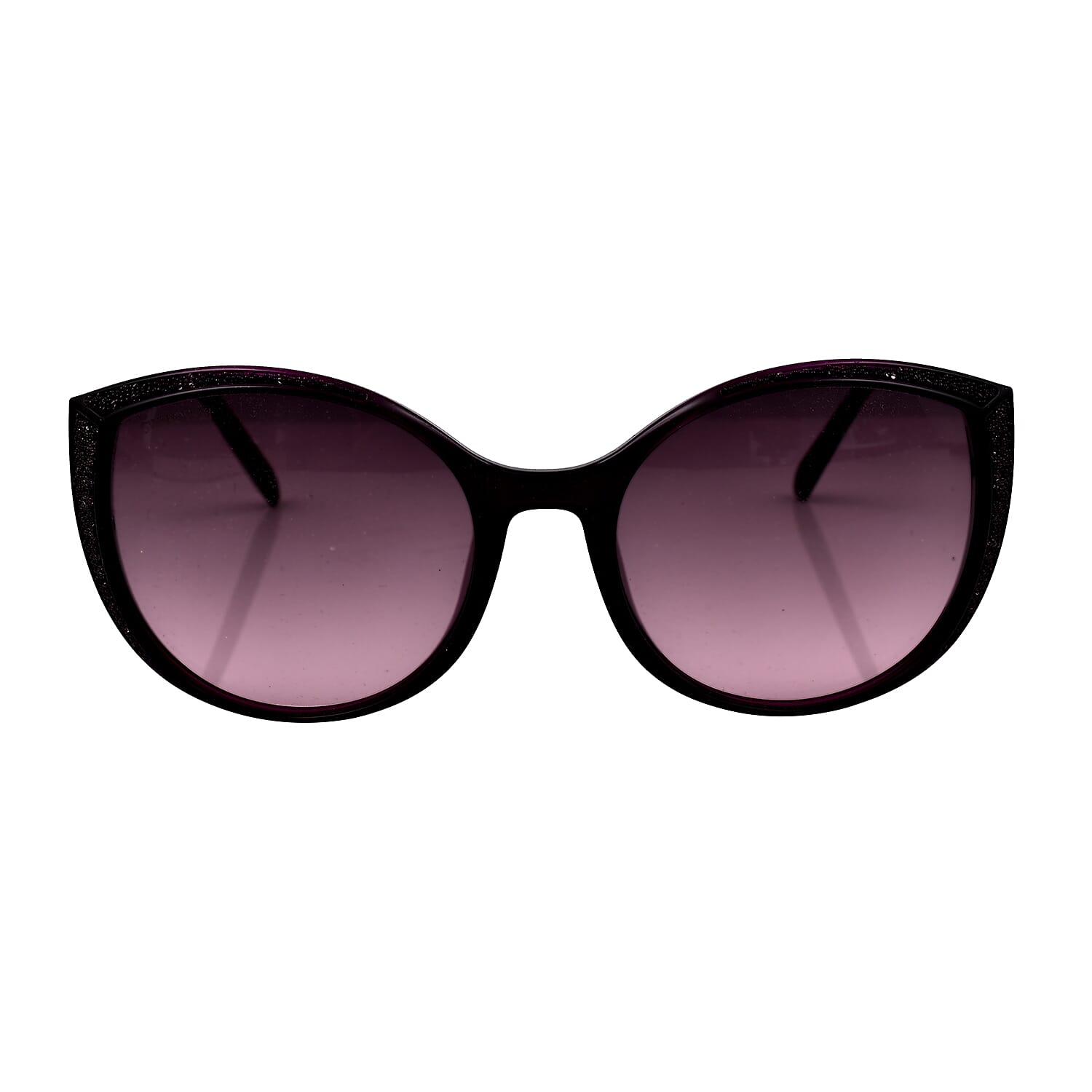 Women Purple Cat Eye Sunglasses Embedded With Small Crystals 6246260 0