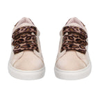 Deal Leopard Strap Canvas Trainer (Size 5) - Pink