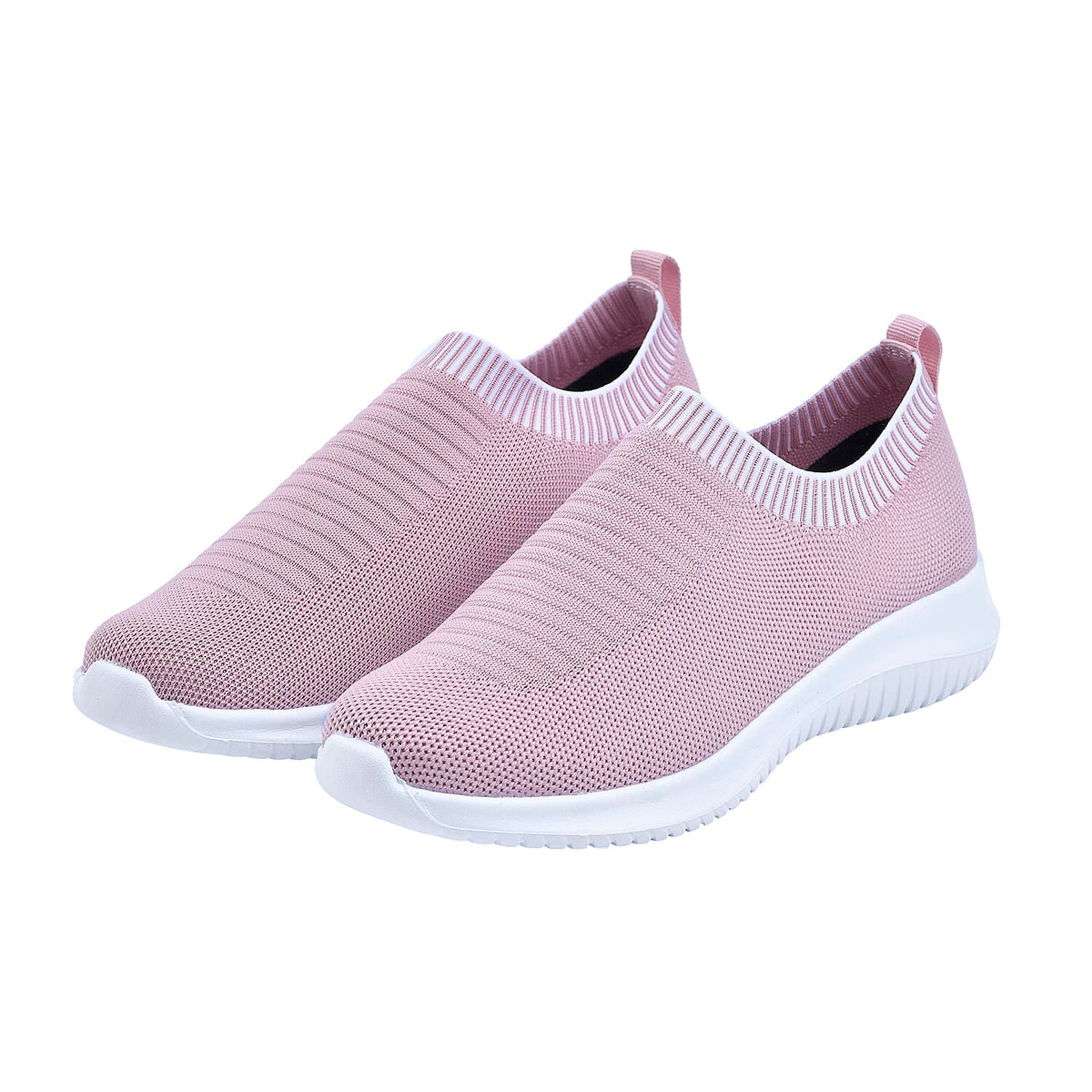 Women's Knitted Trainers - Pink 3878113 0