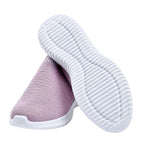 Close Out Comfy Knitted Trainers (Size 3) - Pink