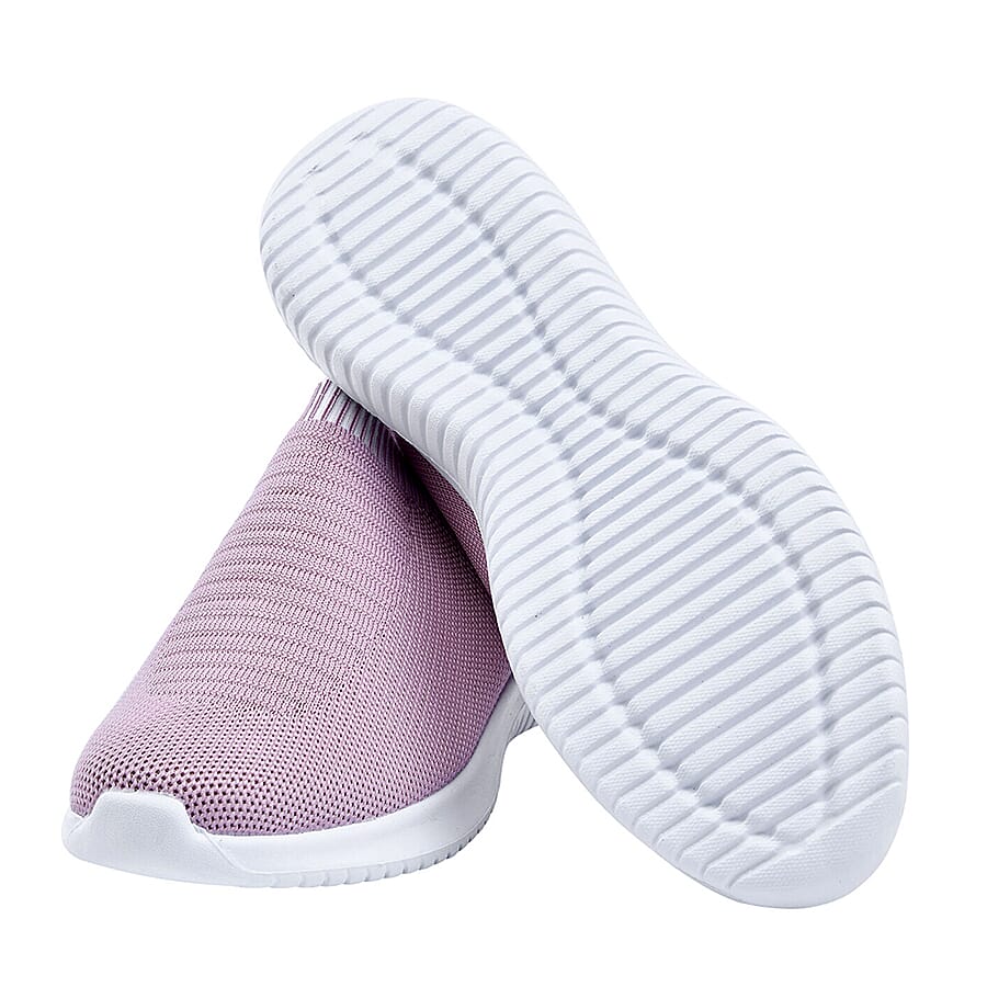 Women's Knitted Trainers - Pink 3878113 7
