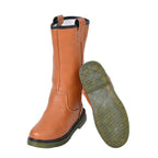 Faux Fur Lined Winter Boot (Size 3) - Brown