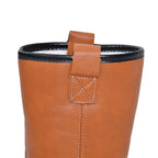Faux Fur Lined Winter Boot (Size 3) - Brown