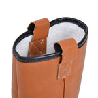Faux Fur Lined Winter Boot (Size 3) - Brown