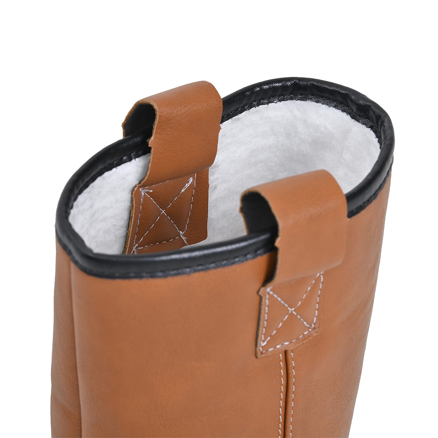 Womens Sherpa Insole Winter Boots - Brown 7585325 6