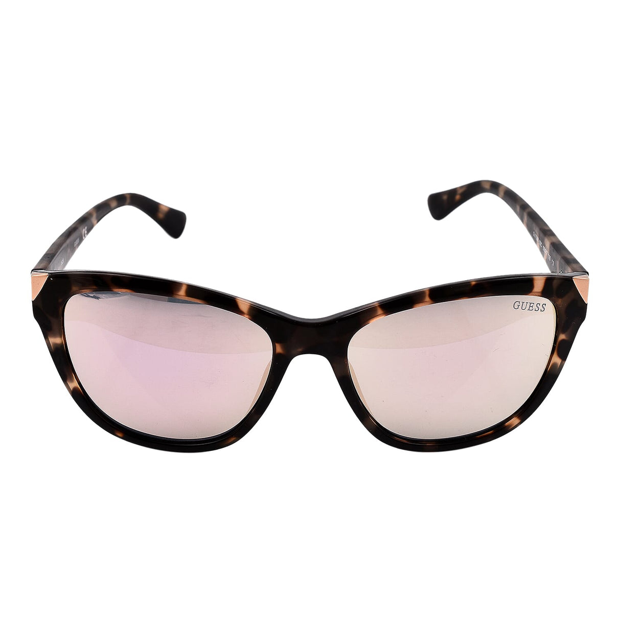 Womens Square Black Tort Sunglasses with Mirror Lenses 6512451 0