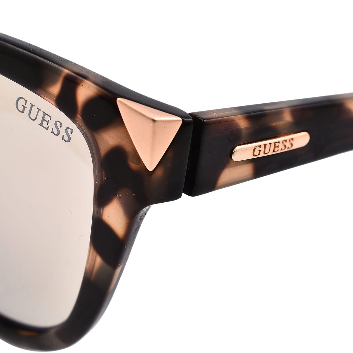 Womens Square Black Tort Sunglasses with Mirror Lenses 6512451 4