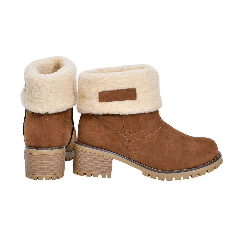 Winter Sherpa Inside Boot (Size 3) - Brown