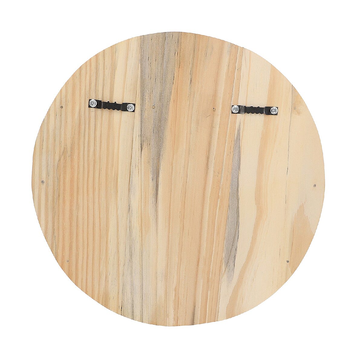 Wooden Wall Jewellery Organiser in Sun And Moon Shape - Pine Colour 6102135 5