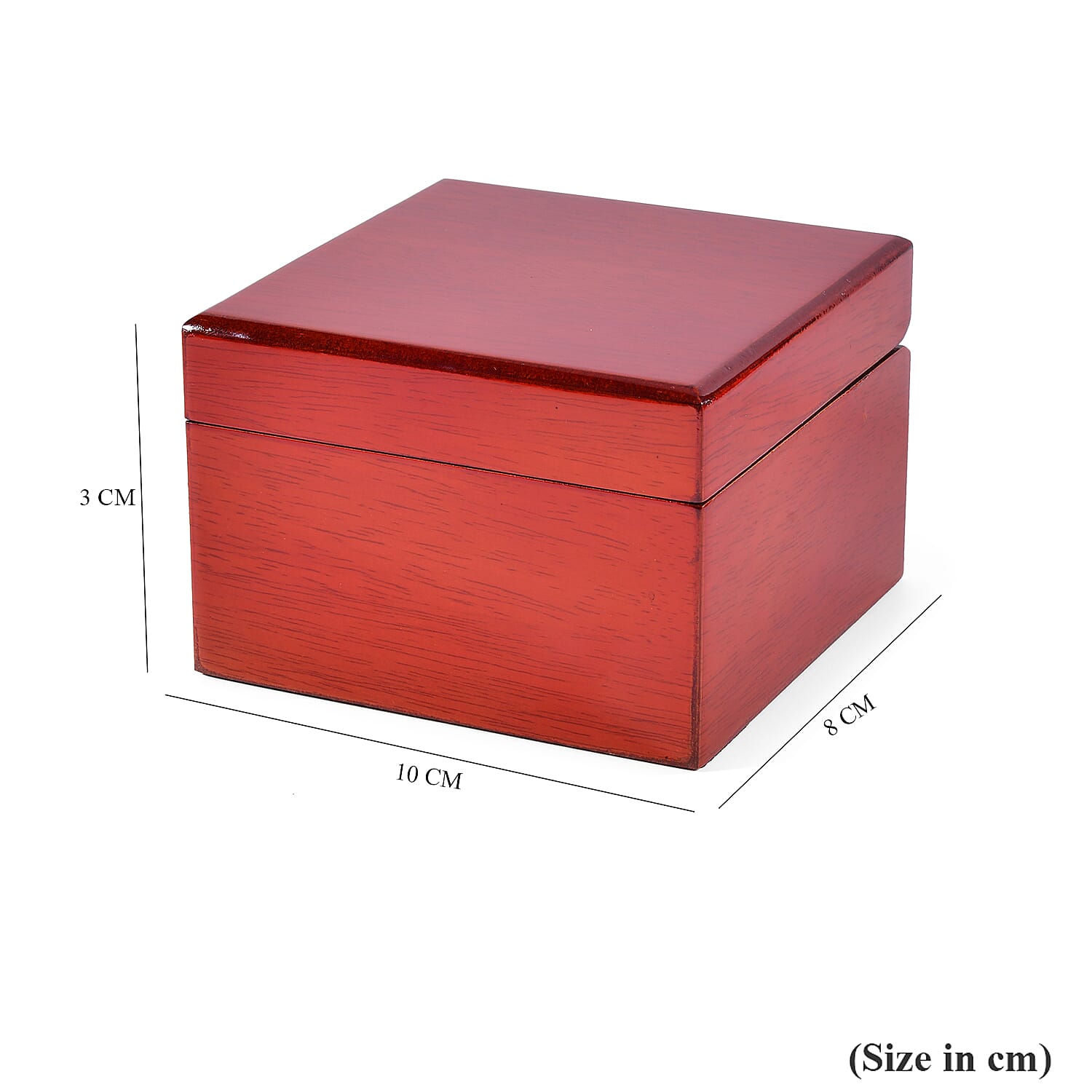 Velvet Lining Wooden Ring Box 2553687 6