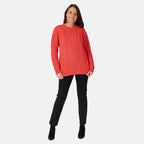 Wool Jumper (Size 1x1 cm) - Coral