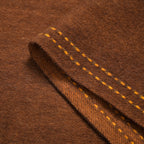 Stylish and Versatile Unisex 100% Wool Scarf - Brown