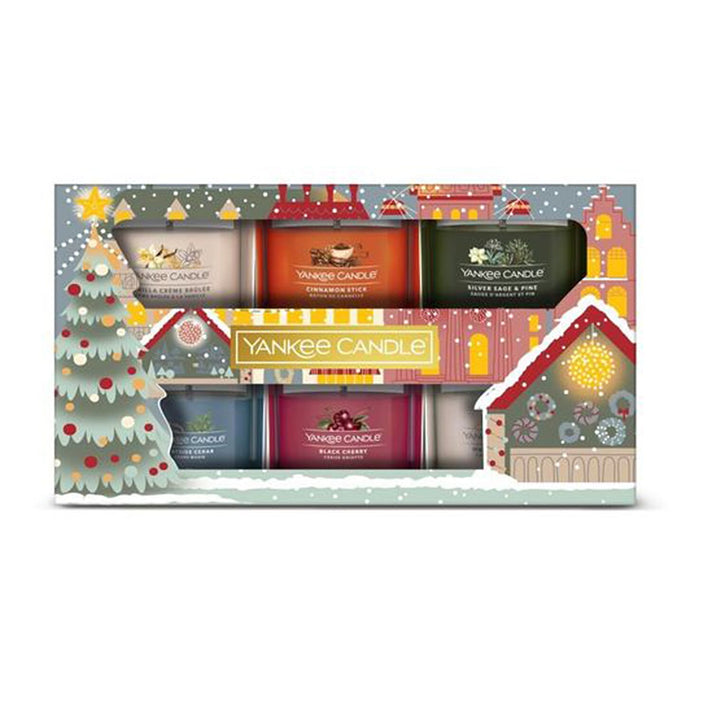 Yankee Candle 6 Piece Christmas Votives Gift Set - Multi 8275067 1