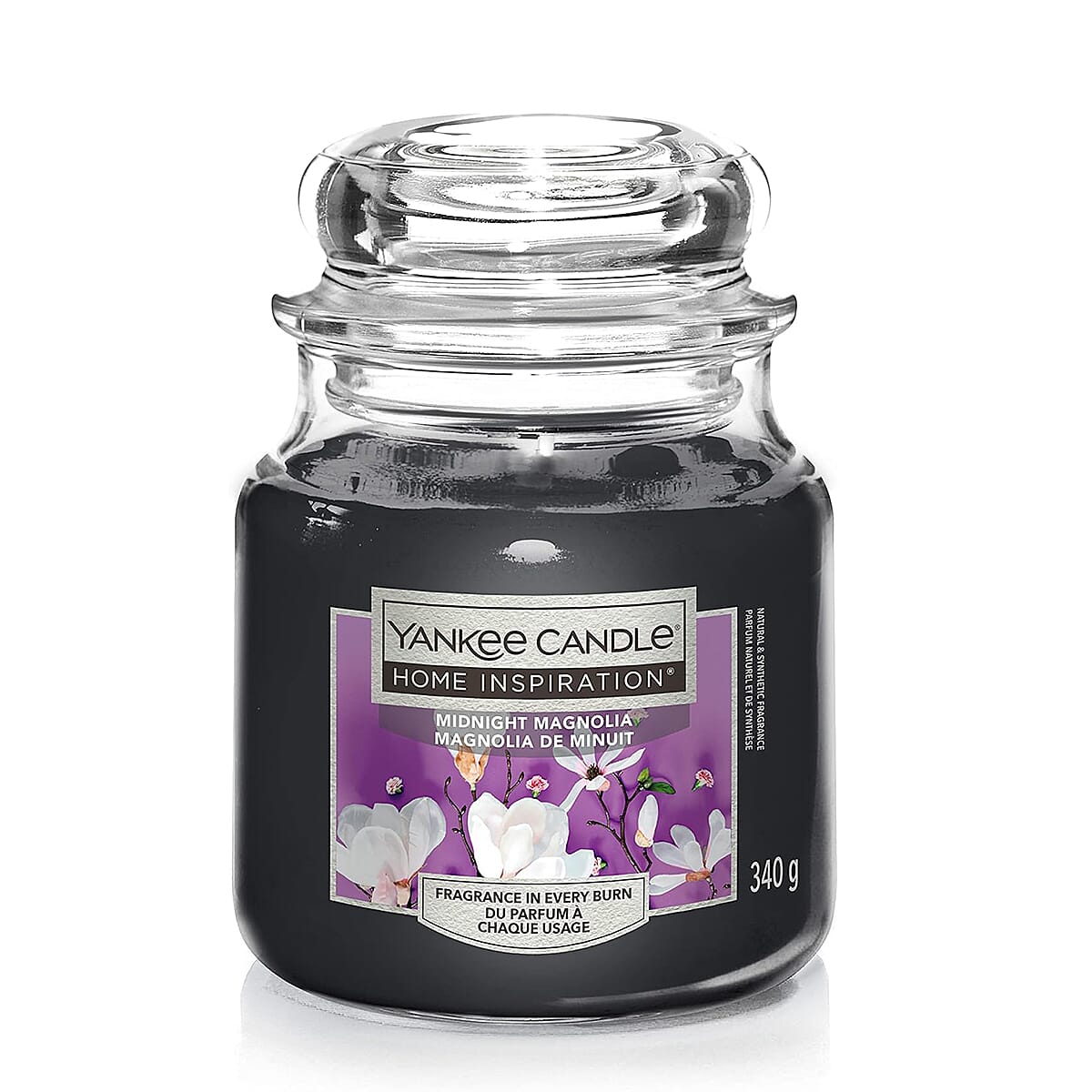 Yankee Candle Home Inspiration Midnight Magnolia (Medium) â€“ Purple 7698601 0