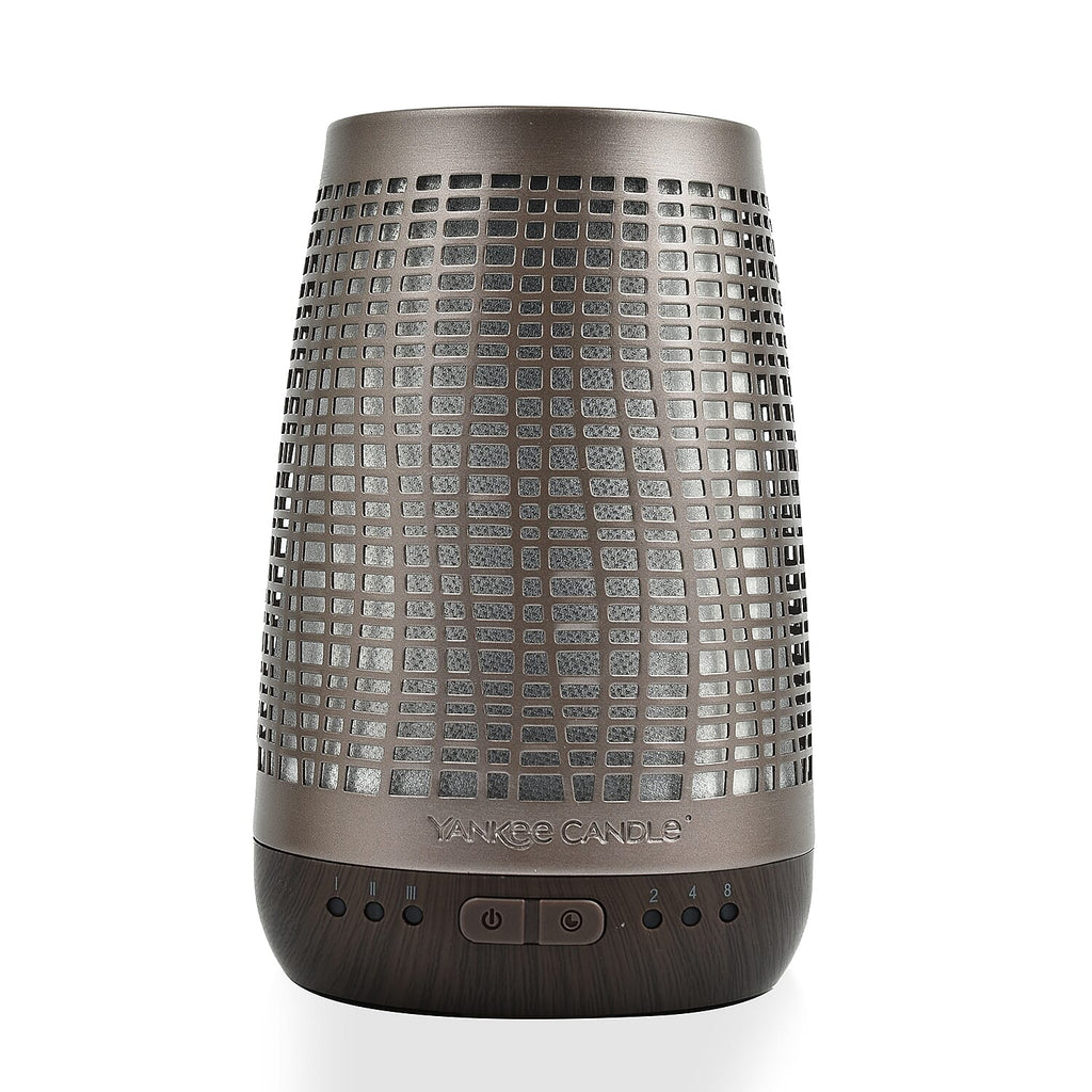 BEAT THE HIGH STREET- Yankee Candles Sleep Diffuser Starter Kit Calm Night - Bronze