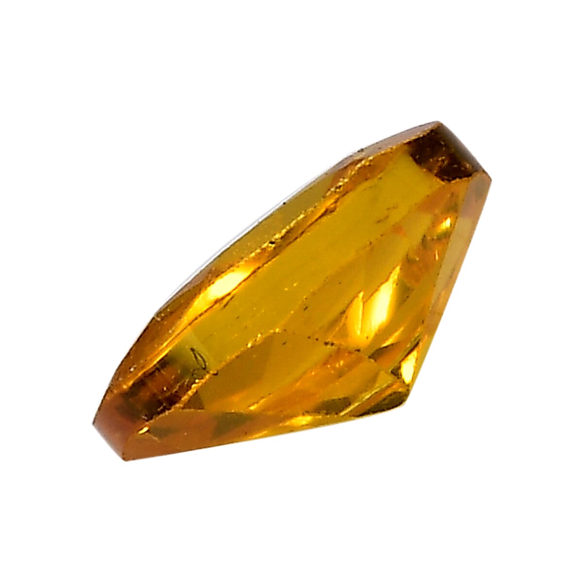 Set of 3 Yellow Cubic Zirconia Loose Gemstones in Oval Shape  1.49 Ct. (5x4mm) 8072317 2
