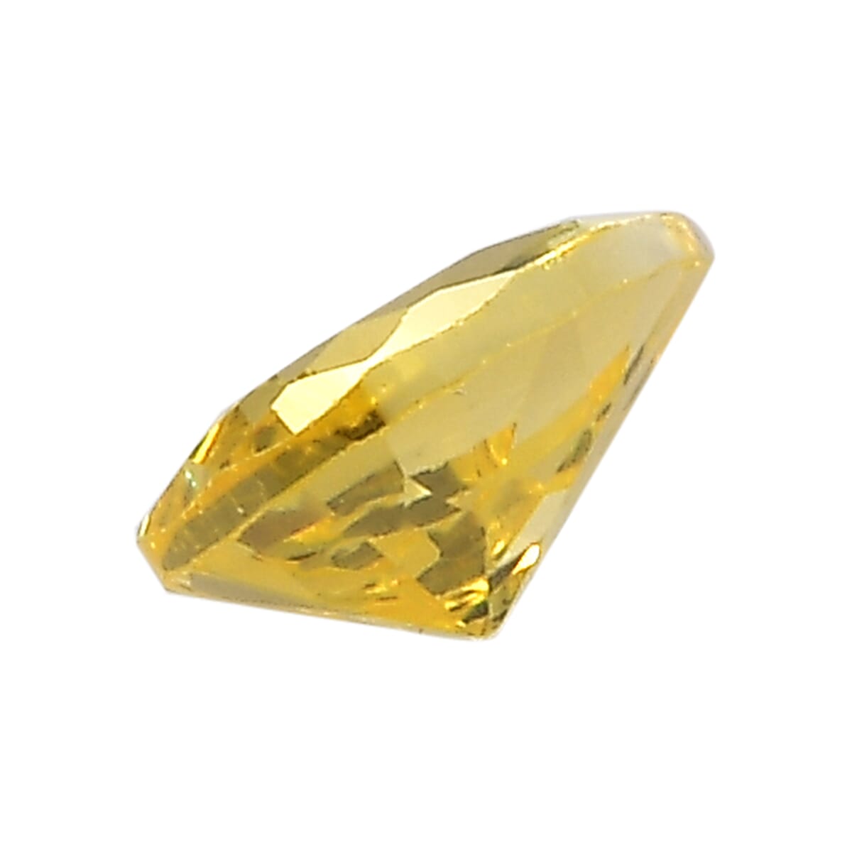 Set of 3 Yellow Cubic Zirconia Loose Gemstones in Pear Shape 0.86 Ct. (5x3 mm) 8071365 2