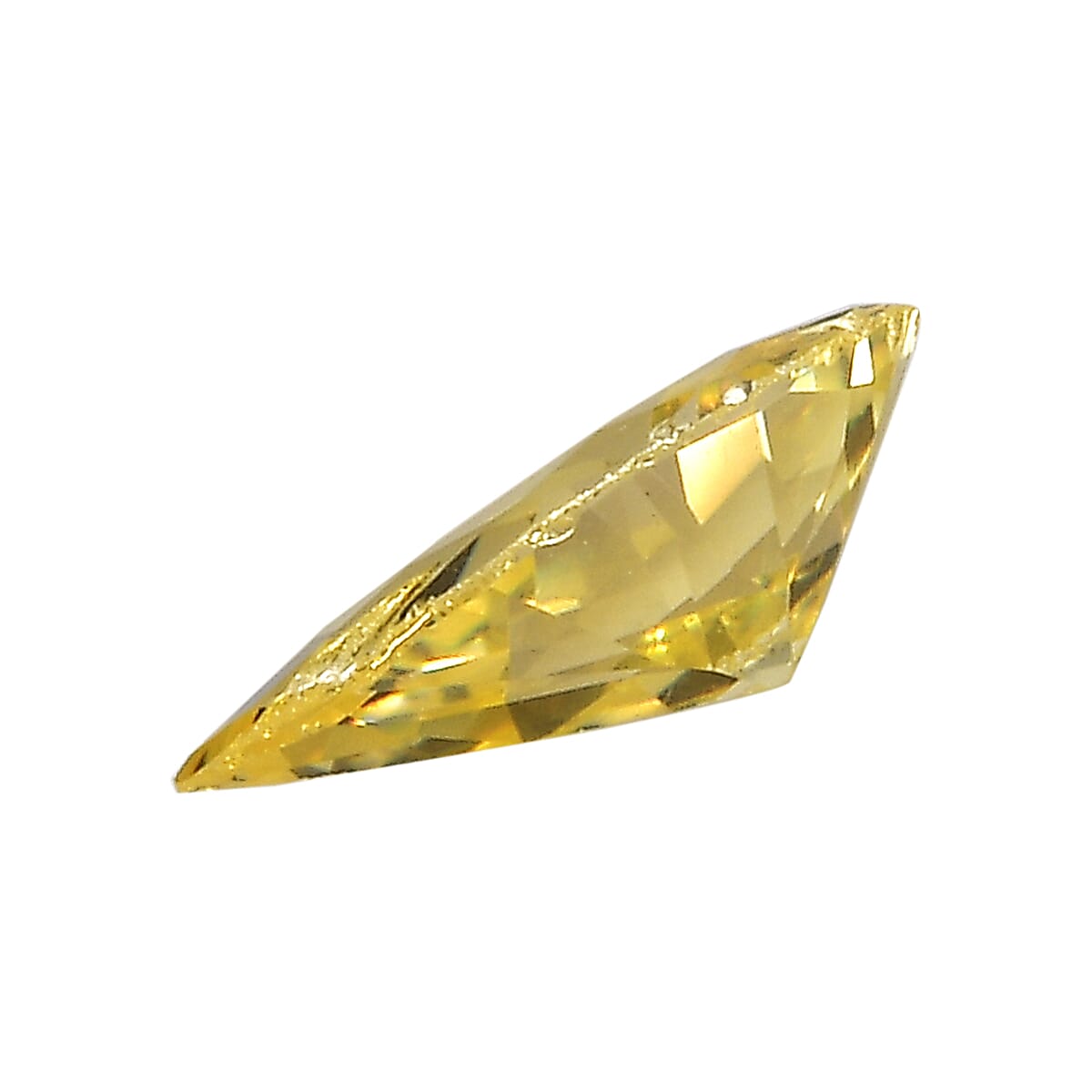 Set of 3 Yellow Cubic Zirconia Loose Gemstones in Pear Shape 1.7 Ct. (6x4 mm) 8071366 2