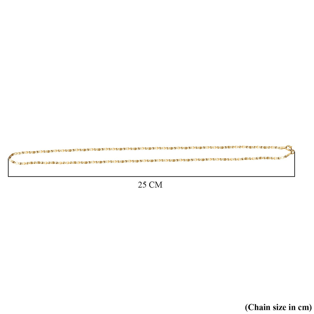 Vegas Close Out - Yellow Gold Overlay Sterling Silver Valentino Chain (Size - 24) 7814611 4