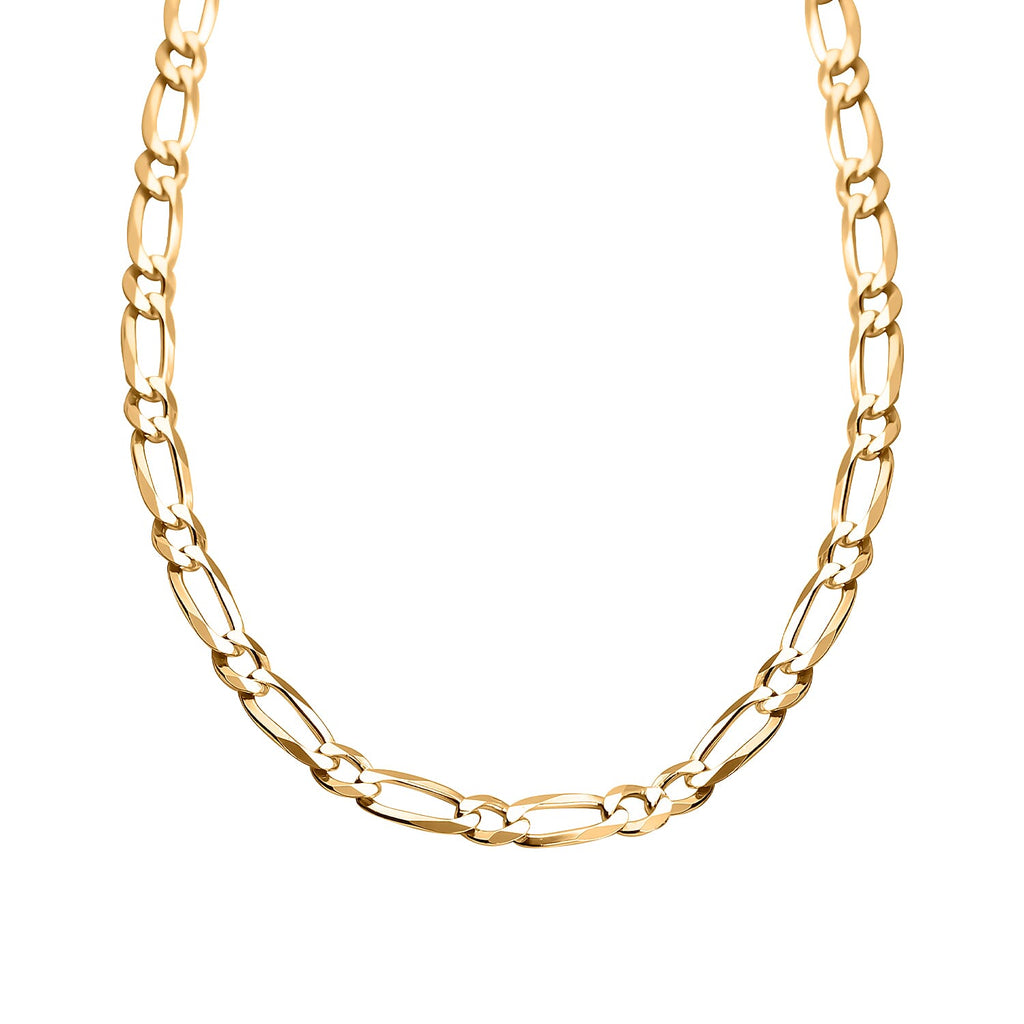 CloseOut-Yellow Gold Overlay Sterling Silver Necklace (Size - 18-2 Inch Ext.)