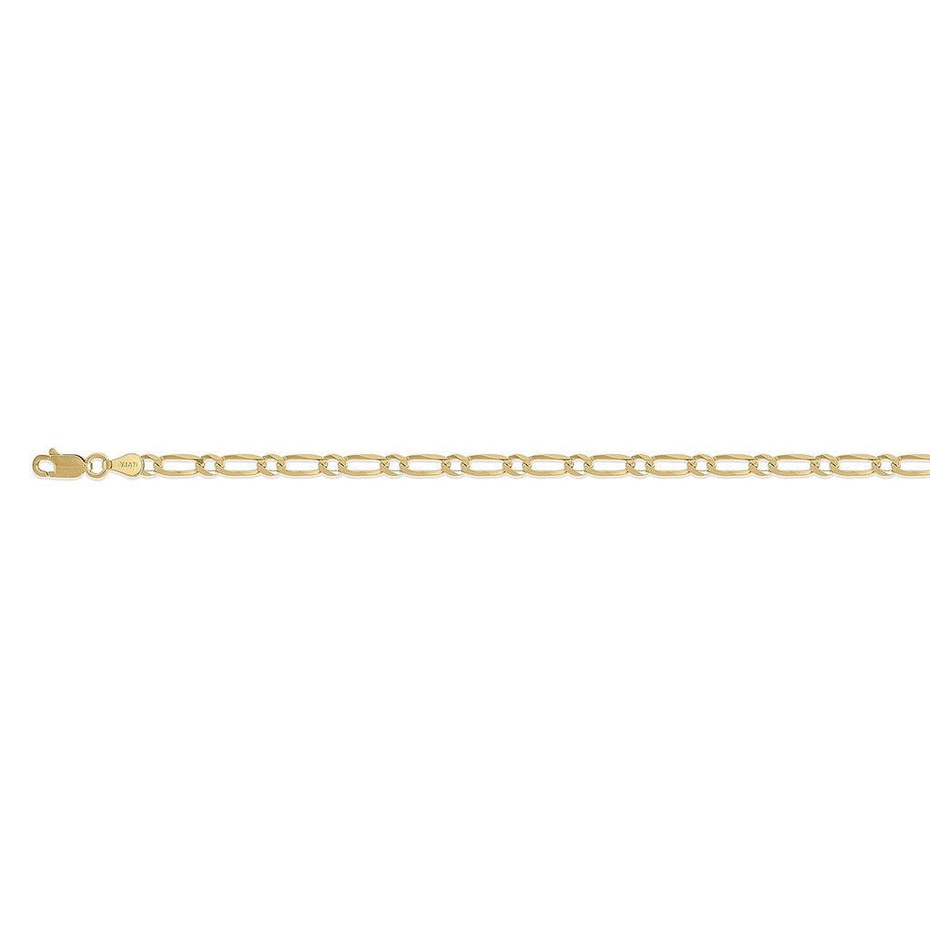 CloseOut-Yellow Gold Overlay Sterling Silver Necklace (Size - 18-2 Inch Ext.)