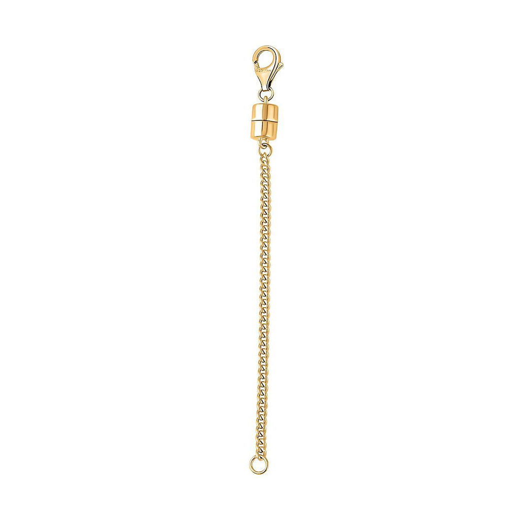 Yellow Gold Overlay Sterling Silver Lobster Lock