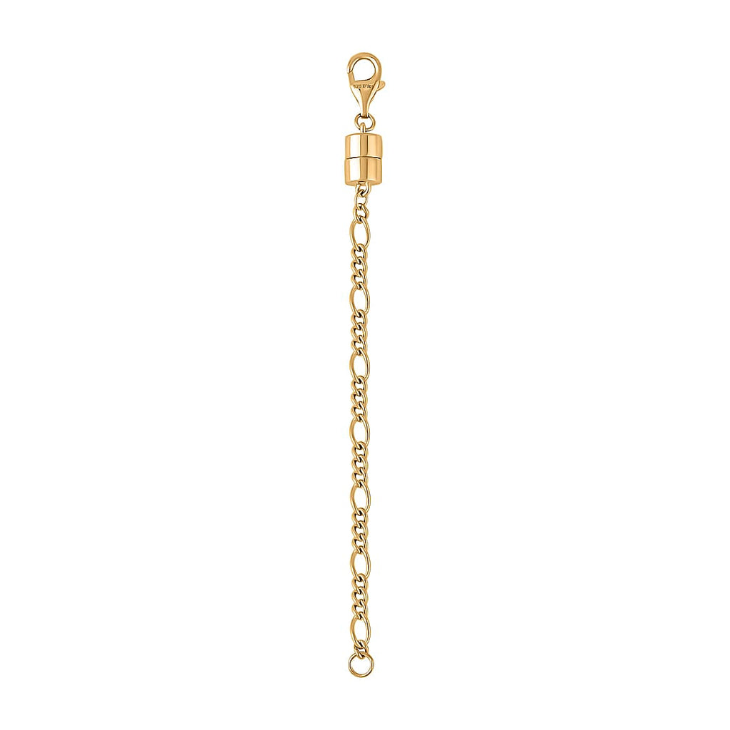 Yellow Gold Overlay Sterling Silver Lobster Lock