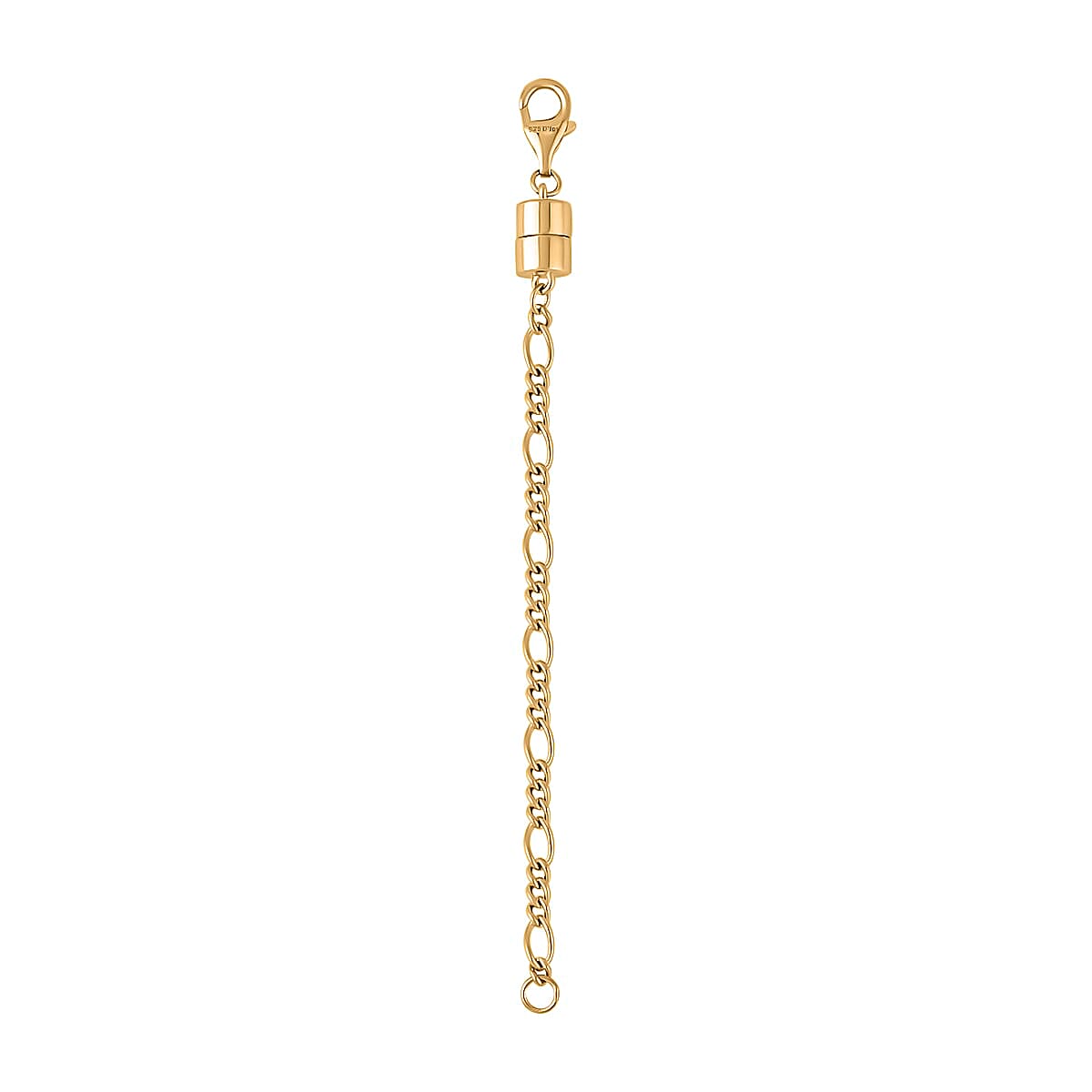 Yellow Gold Overlay Sterling Silver Lobster Lock 7378566 0