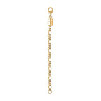 Yellow Gold Overlay Sterling Silver Lobster Lock