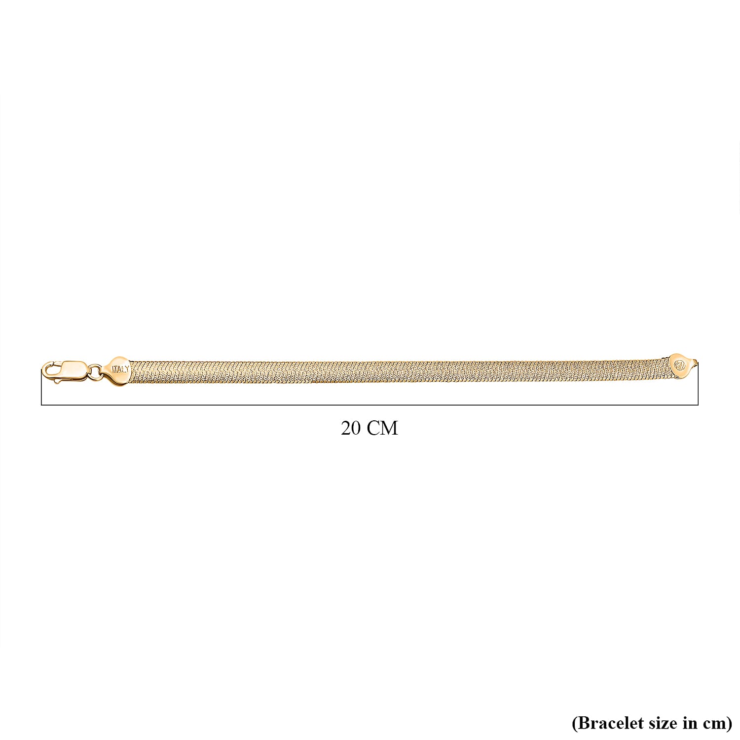 Yellow Gold Sterling Silver Bracelet (Size - 7-2 Inch Ext.), Silver Wt. 9.30 Gms 7027384 4