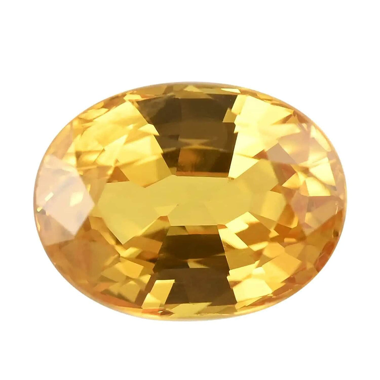 AAAA Yellow Sapphire Loose Gemstone in Oval Shape (7x5 MM) 7854384 5