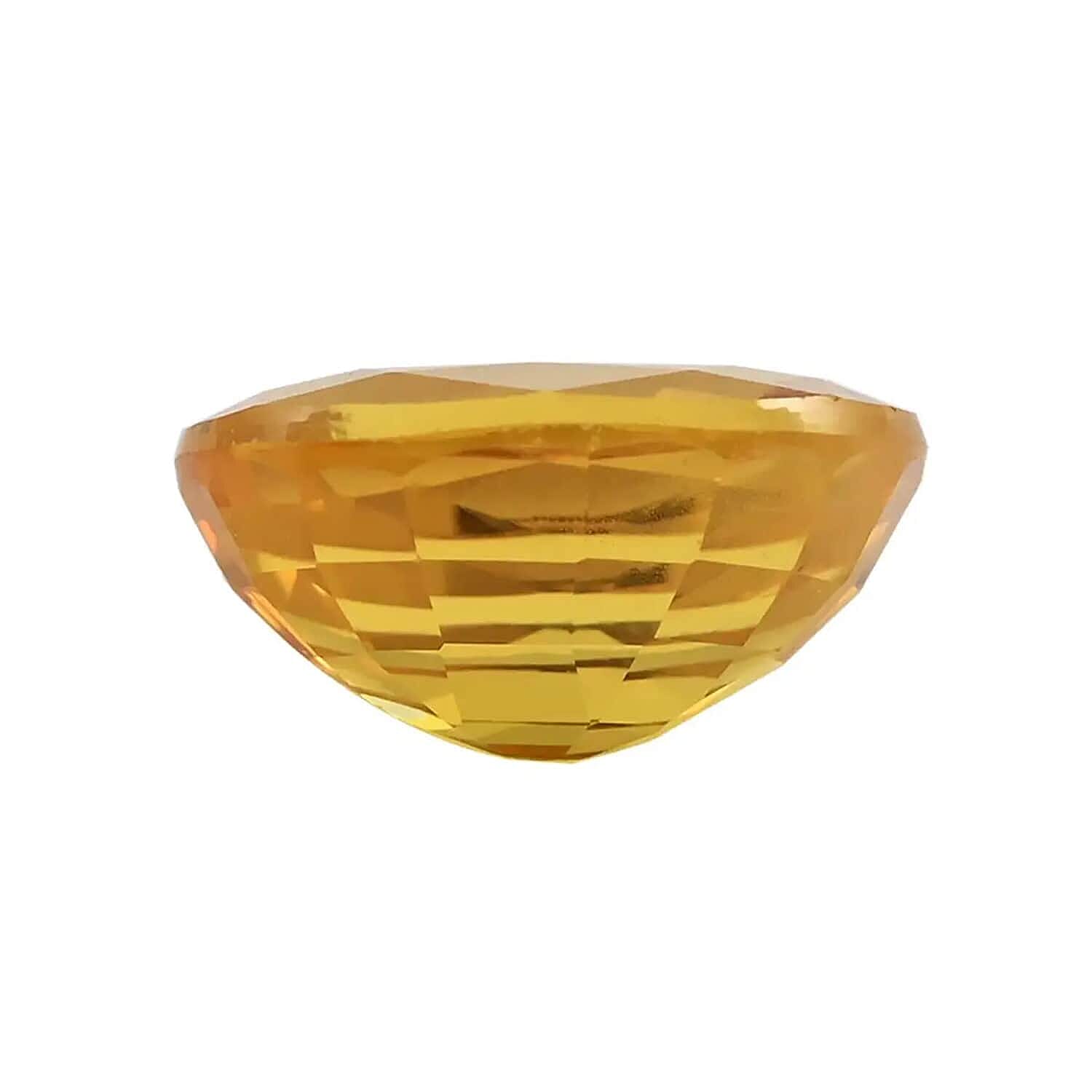 AAAA Yellow Sapphire Loose Gemstone in Oval Shape (7x5 MM) 7854384 7