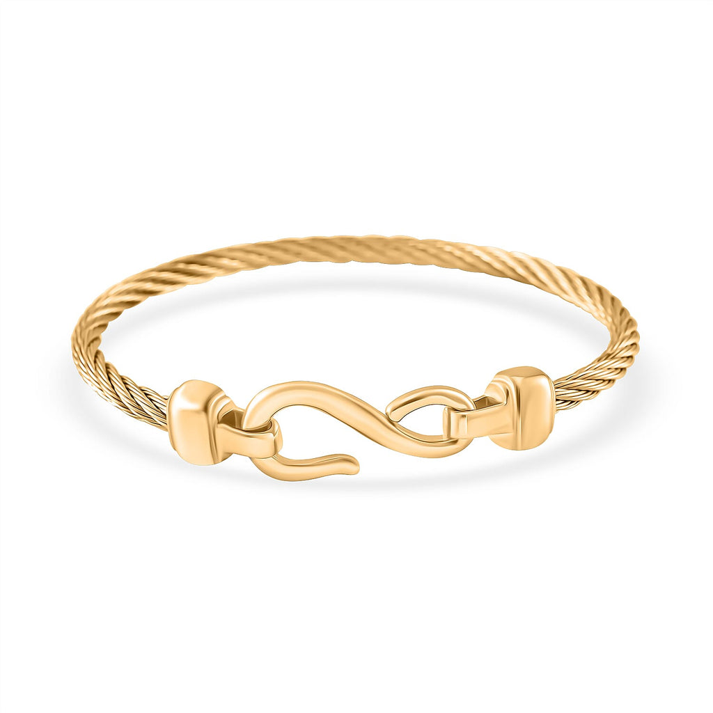 Yellow Tone Bangle (Size - 7.5)